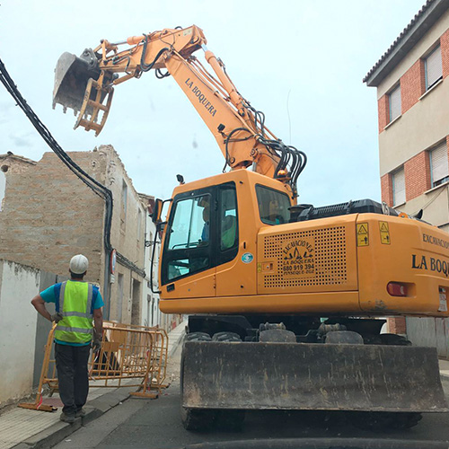 Derribos y demoliciones en Zaragoza